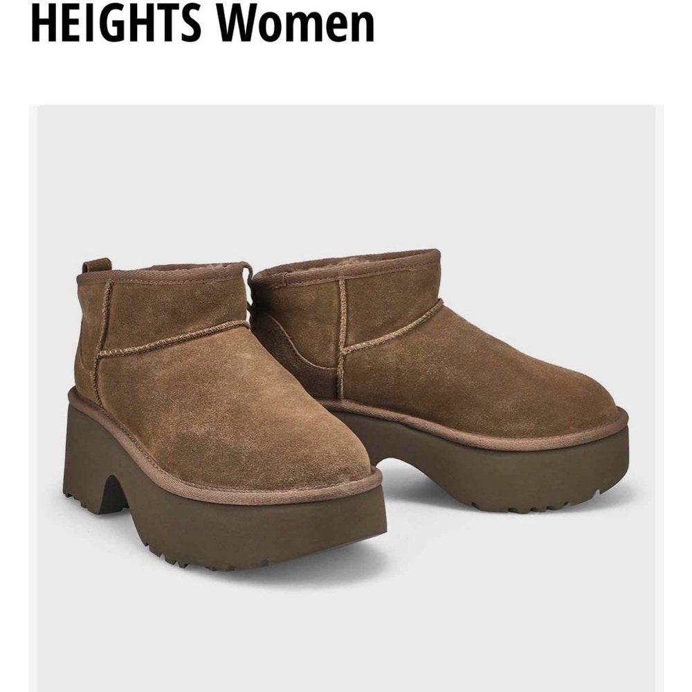 UGG classic ultra mini New heights 
Women's Platform Shoes
Hickory